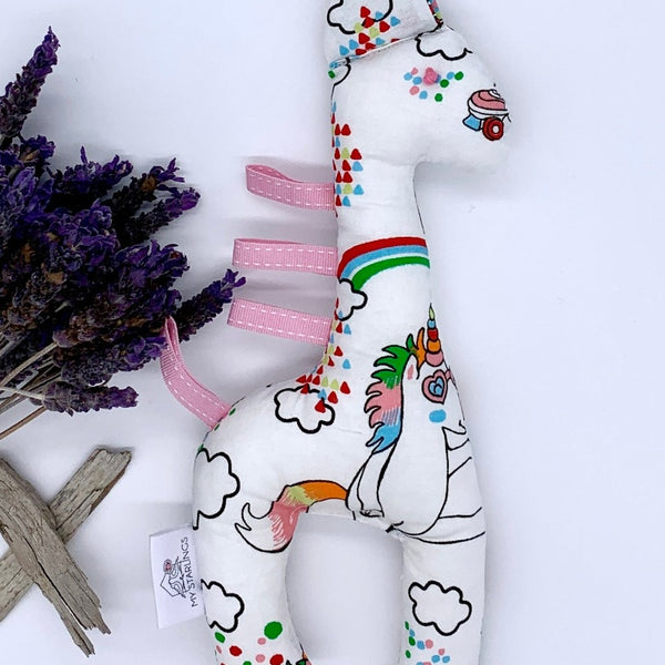 Baby giraffe soft toy