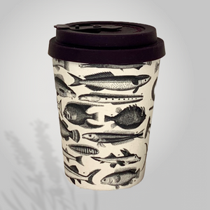 Ecoffee Cup - Toolondo Fish Man, 350ml