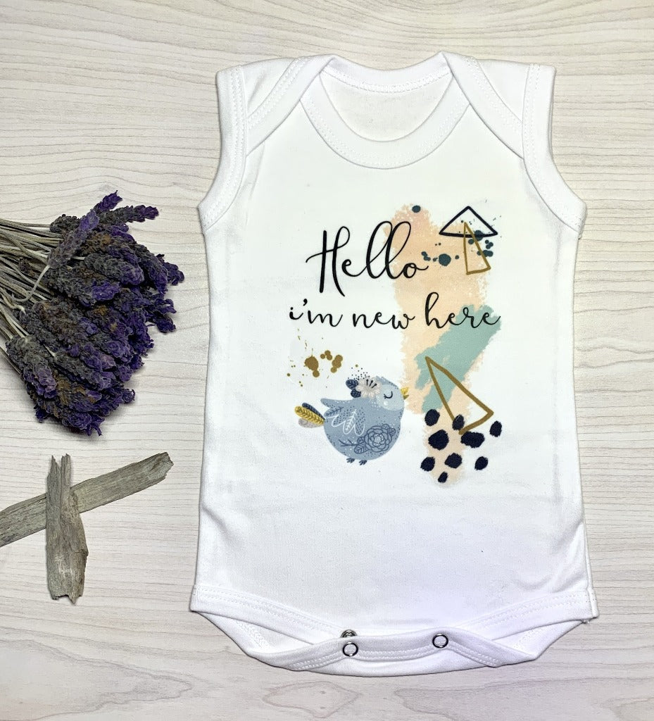 Sleeveless vest, 0-3 Months - Hello, I’m new here
