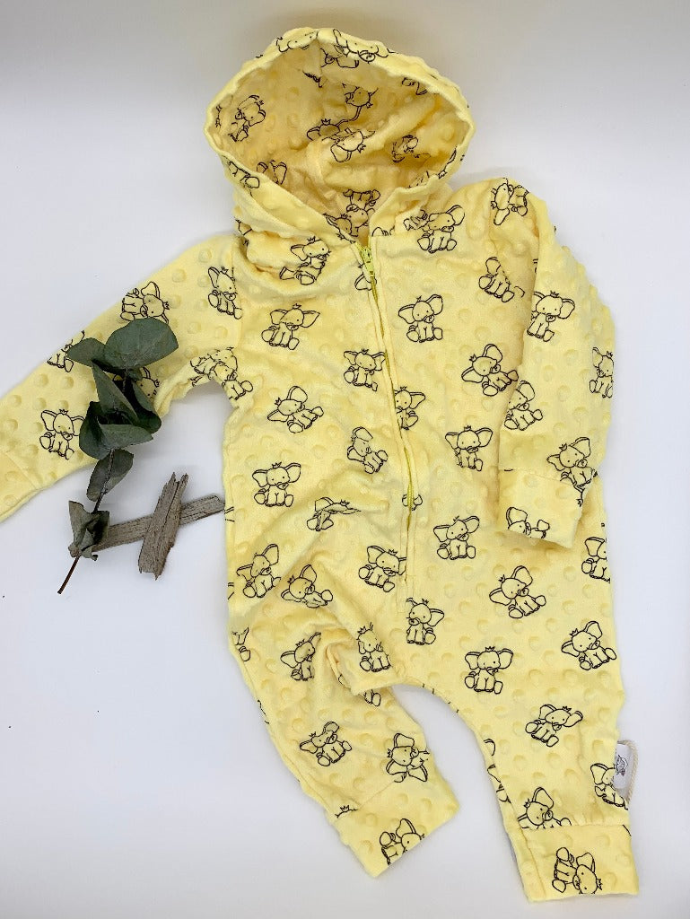 Romper with hoodie: 3-6 Months