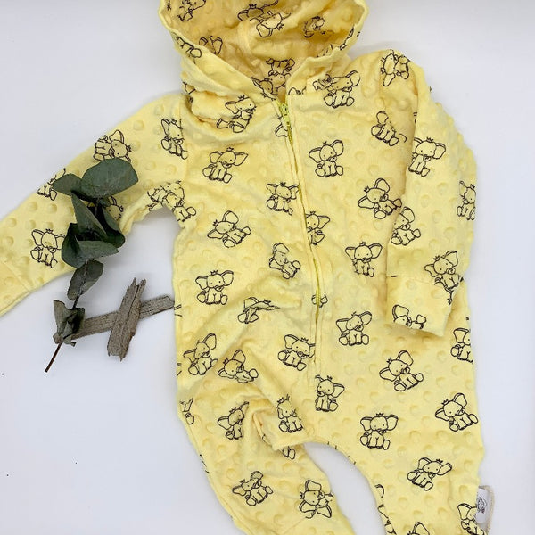 Hoodie Romper: 3-6 Months
