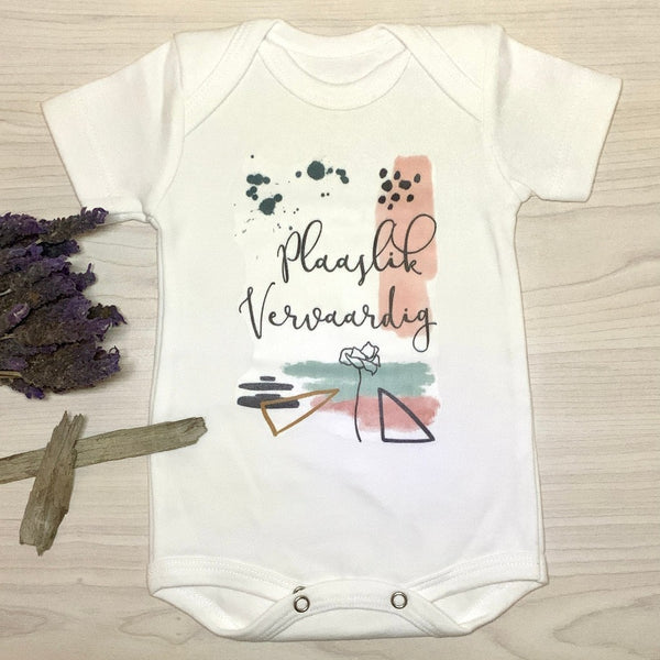 Short sleeve Vest - 0-3 Months, Plaaslik Vervaardig