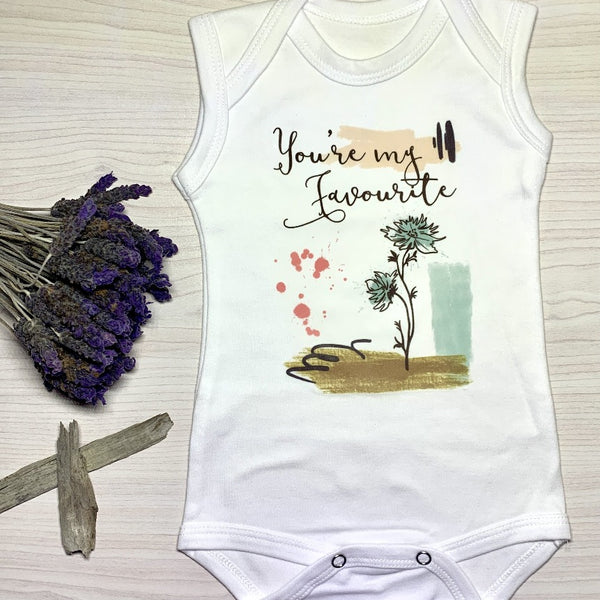 Sleeveless vest, 3-6 Months, You’re my favourite