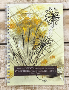 A5 Notebook - Spring Daisies
