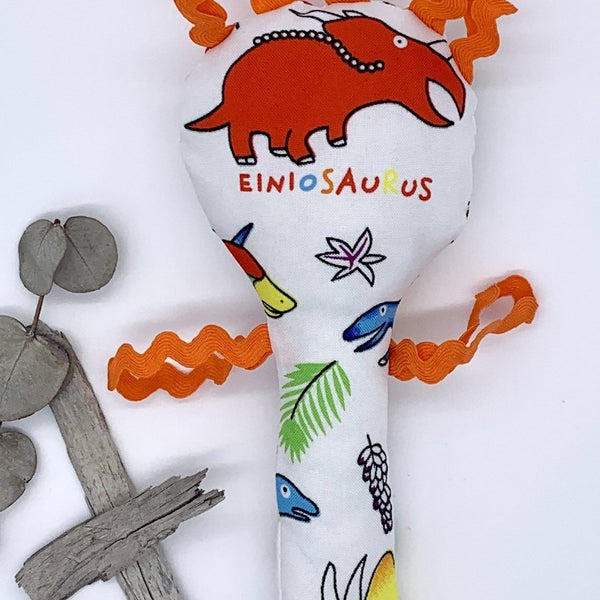 Rattle - squeaker insert