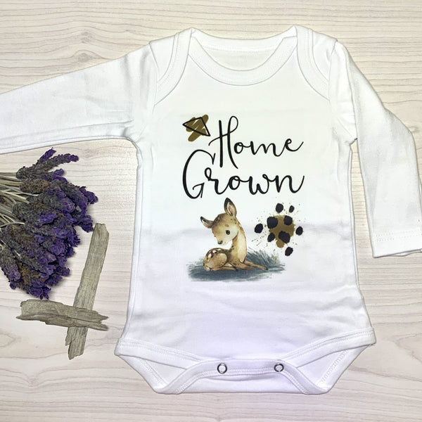 Long sleeve vest, 0-3 Months, Home Grown