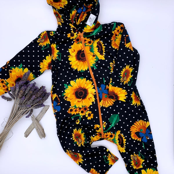 Hoodie Romper: 3-6 Months