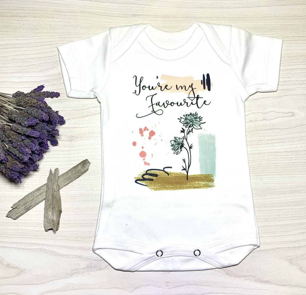 Short sleeve Vest - 3-6 Months, You’re my favourite