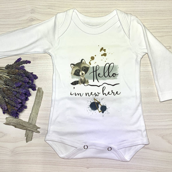Long sleeve vest, 0-3 Months - Hello, I’m new here