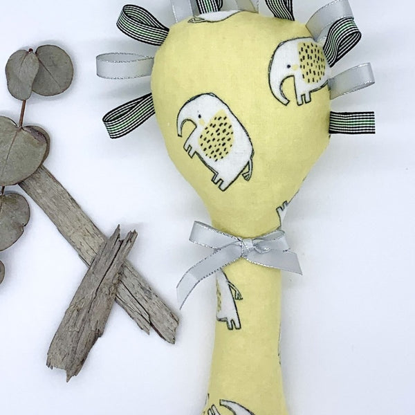 Rattle - squeaker insert