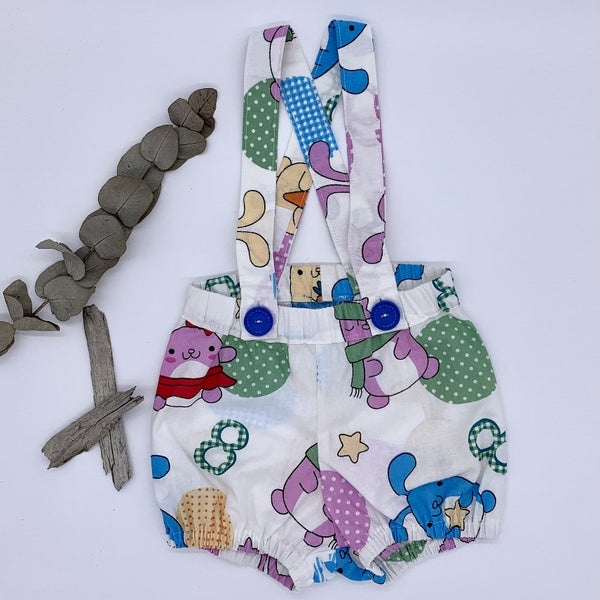 Suspenders - Bunny, 3-6 Months