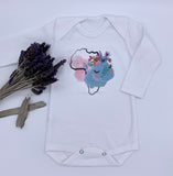 Long sleeve vest, 3-6 Months, African Rhino