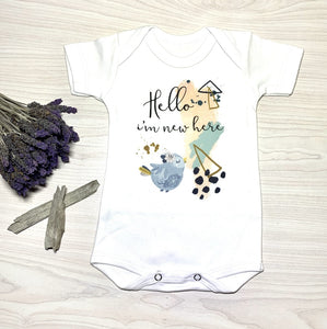 Short sleeve Vest - 0-3 Months, Hello, I’m new here