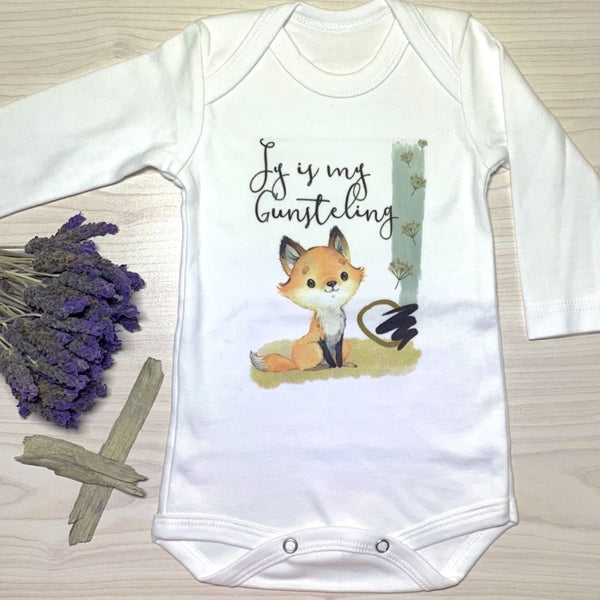 Long sleeve vest, 3-6 Months, Jy is my gunsteling