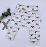 Baby leggings set - Grow-with-me: 3-6 Months