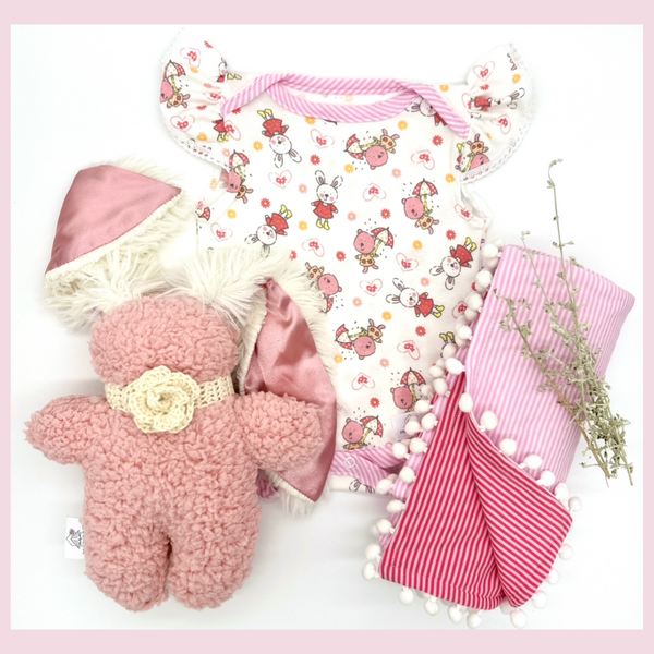Blush Bunny, 0-3 Months