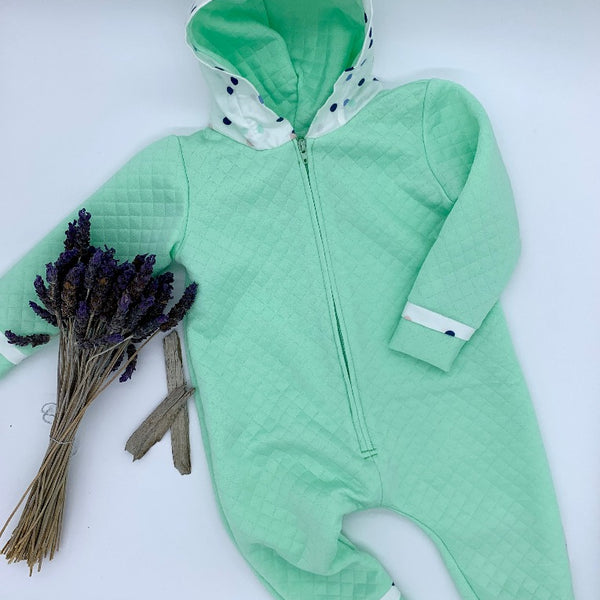 Hoodie Romper: 3-6 Months