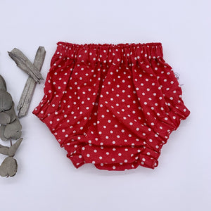 Bloomers - Red dots, 0-3 Months