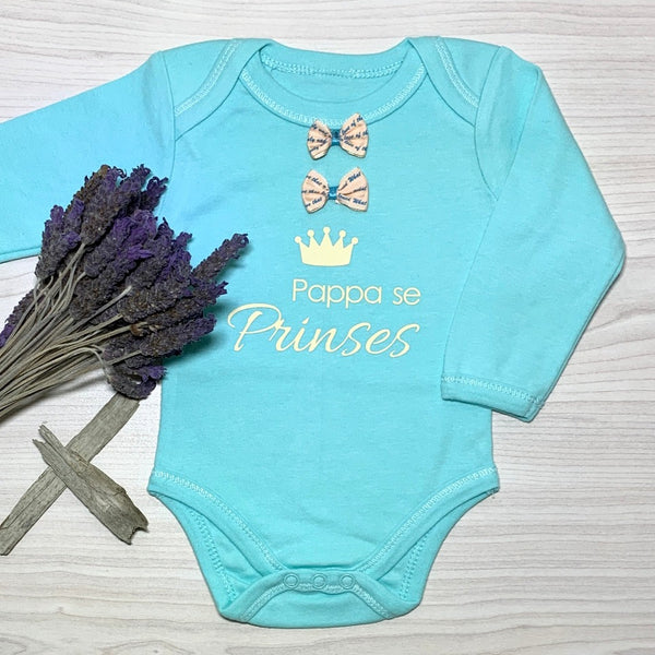 Printed baby vest - long sleeve, 0-3 Months
