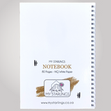 A5 Notebook - Sunbird "Lead with your heart"