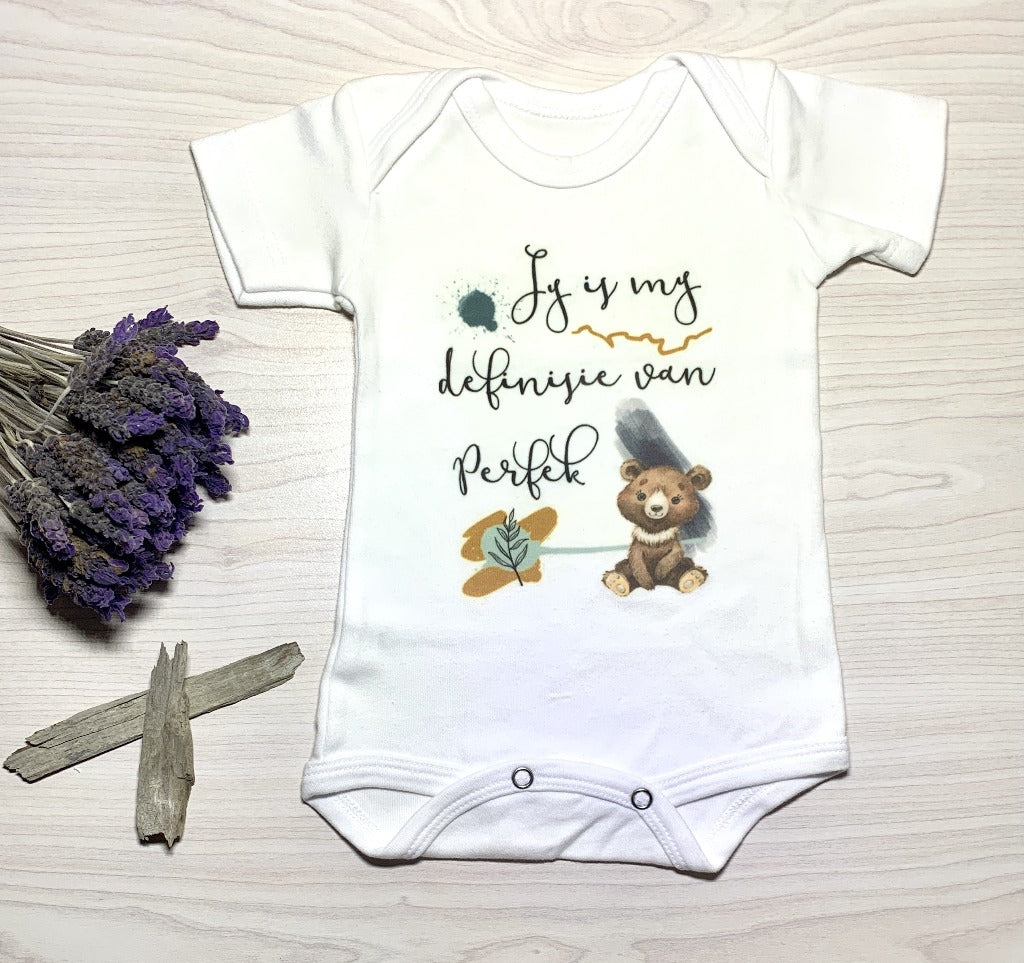 Short sleeve Vest - 0-3 Months, Jy is my definisie van perfek