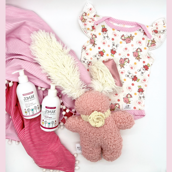 Fluffy Blush Bunny, 0-3 Months