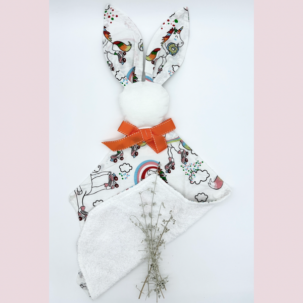 Bunny Burp cloth