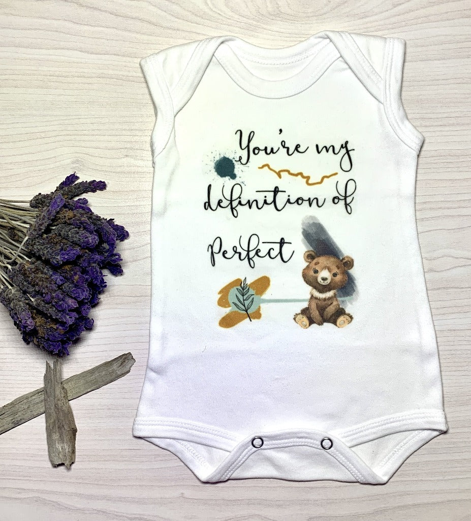 Sleeveless vest, 3-6 Months, You’re my definition of perfect