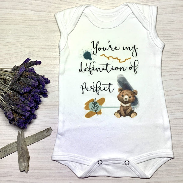 Sleeveless vest, 3-6 Months, You’re my definition of perfect