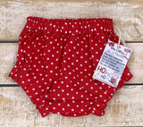 Bloomers - Red dots, 0-3 Months
