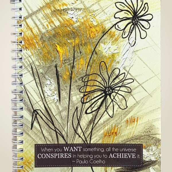 A5 Notebook - Spring Daisies